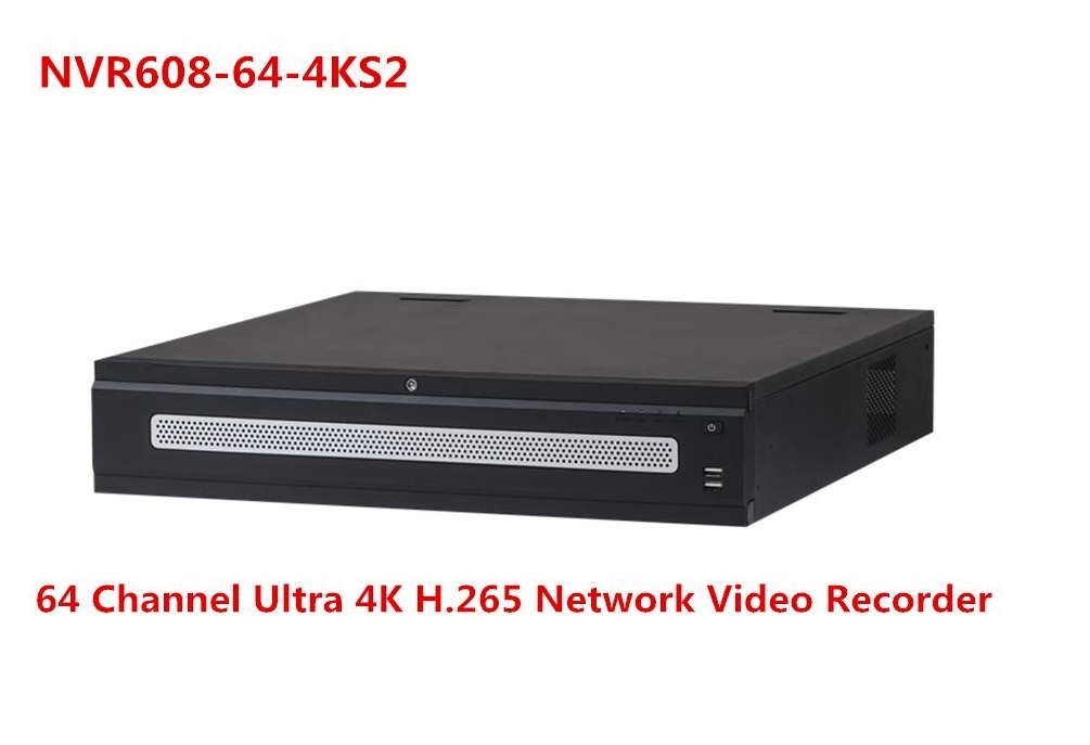 NVR628-64-4KS2 64 Channel Super 4K Network Video Recorder