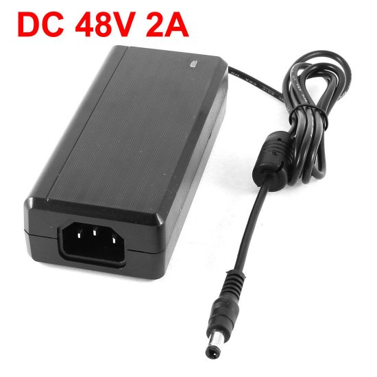 (image for) 48V 2A Power Supply for PoE Switch or PoE injector
