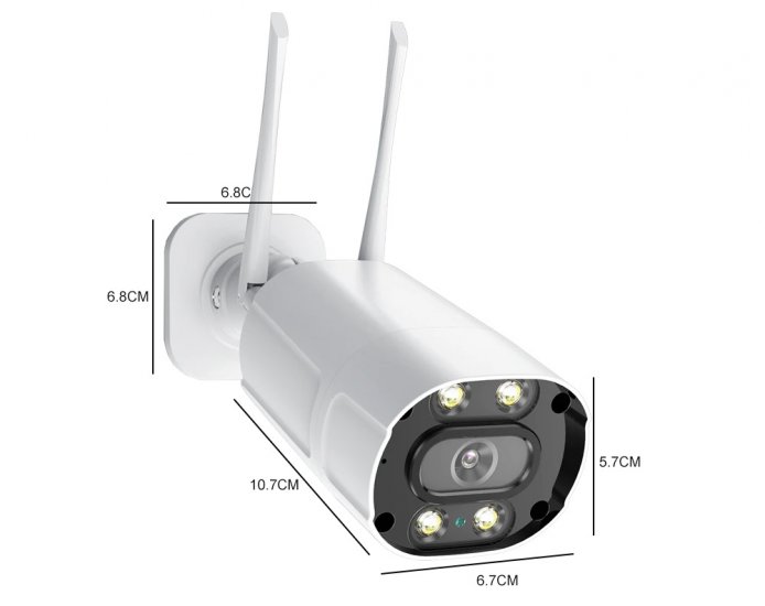 (image for) 5MP Wifi Bullet Camera FULL COLOR Night Vision