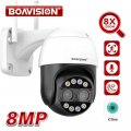 (image for) 8MP 4K Wifi Security Camera Dual Lens 1-8X Zoom Outdoor PTZ IP Night Vision Camera