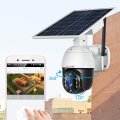 (image for) Cellular 4G LTE Wireless Outdoor PTZ Security Camera with Solar Battery Power