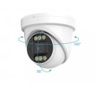 (image for) 8MP/5MP/1080P Warm Light Audio in TVI/CVI/AHD/CVBS Dome camera 2.8mm lens