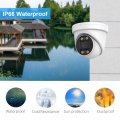 (image for) 8MP/5MP/1080P Warm Light Audio in TVI/CVI/AHD/CVBS Dome camera 2.8mm lens