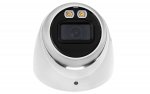 (image for) 5MP Smart Dual Illuminators Eyeball Camera 2.8mm Lens, IR (131ft) Warm LED (131ft) Night Color Built in mic DWDR Starlight 12V DC
