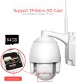 (image for) 5MP PTZ WiFi Camera, HD Outdoor Wireless IP Camera, Pan Tilt 5X Optical Zoom, Two Way Audio, 196ft Full Color Night Vision, Dome Security Cameras CamHipro Protocol