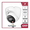 (image for) Dahua 6MP Smart Dual Light Fixed Eyeball IP Camera, 2.8mm Lens
