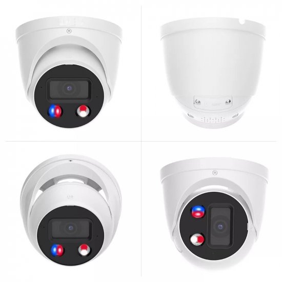 (image for) 8MP Smart Dual Illumination Active Deterrence Fixed-focal Eyeball WizSense Network Camera