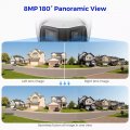 (image for) DAHUA 180° 8MP Panoramic TiOC IPC-PDW3849-A180-AS-PV WiSense SMD4.0 IP Camera