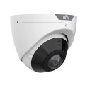 (image for) UNV 8MP 4K UltraHD Wide Angle 180° Field of View NDAA Compliant Weatherproof IR Fixed Turret IP Security Camera with Deep Learning AI (IPC3608SB-ADF16KM-I0)