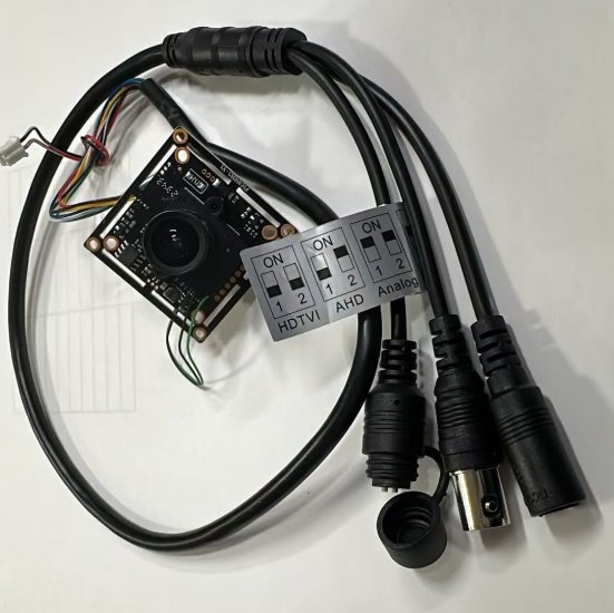 (image for) HD 2MP/5MP 4in1 AHD TVI CVI CVBs Security cctv camera module pcb board with 3.6mm
