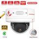 (image for) Ultra HD 8MP 4K Security Camera Two Way Audio TF Card Slot Humanoid Detection H.265 POE Surveillance Camera
