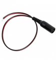 (image for) DC Power Lead Female, pigtail for CCTV camera power