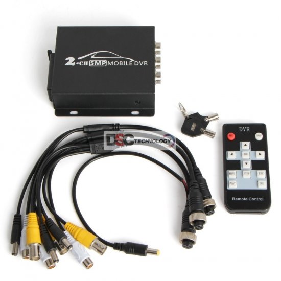 (image for) 5MP AHD Mini DVR support sd card Real-time hd mini 2Channel dvr