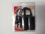 (image for) HD BNC to RJ45 CAT5 Video +Data +Power Balun Connector