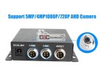 (image for) 2CH Mini Mobile AHD DVR HD 5MP 2 Channel Dual SD Card Slot Support 128GB/CVBS Remote Vehicle DVR for Truck Taxi Car