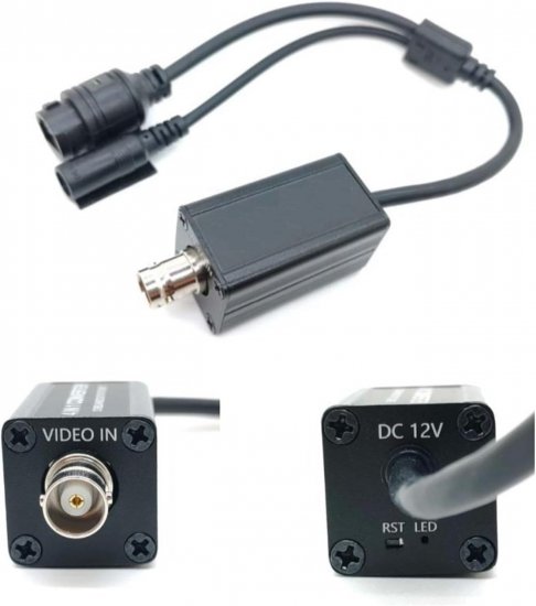 (image for) AHD/TVI/CVI /CVBS Signal Source Analog to IP Camera Converter 2MP 1080P Full HD, ONVIF Protocol, RJ45 Output For NVR Systems