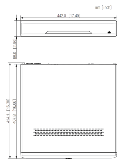 (image for) Premium NDAA HNR52NP16-32 32-Channel 16MP NVR – 16-Port PoE, 4 HDD Bay
