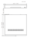 (image for) Premium NDAA HNR52NP16-32 32-Channel 16MP NVR – 16-Port PoE, 4 HDD Bay