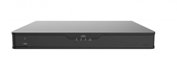 (image for) UNV 4K 16-Channel Hybrid XVR With 16 BNC, 8 IP, with 2 SATA HDD Bays, NDAA Compliant (XVR302-16Q3)
