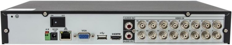 (image for) DAHUA H265+ XVR5116H-I3 16Ch Pentabrid CVI/TVI/AHD/CVBS/IP DVR