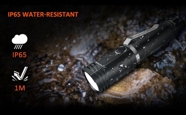 (image for) NICRON Flashlights,Rechargeable Magnetic Flashlight Super Bright 1000 lumens 6 Modes led Flashlight for Camping,Garage Work, 90°Twist EDC Pocket Tactical Flashlight IP65 Waterproof N9