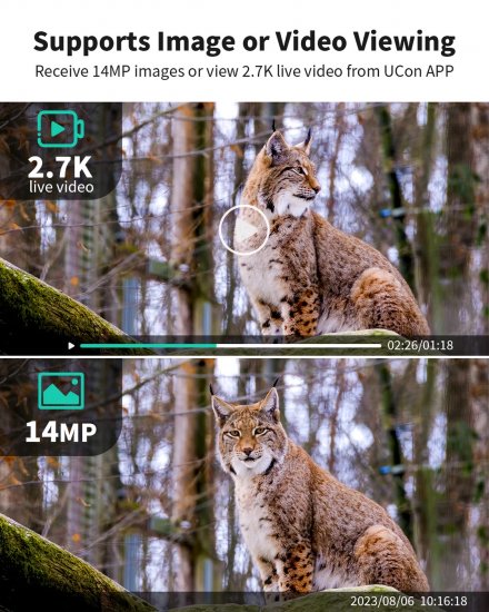 (image for) 4G LTE Cellular Trail Cameras, Solar Game Camera with Live-Streaming and Night Vision