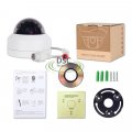 (image for) Super Mini PoE PTZ Dome 4x Optical Zoom 5MegaPixels Onvif
