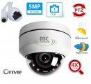 (image for) Super Mini PoE PTZ Dome 4x Optical Zoom 5MegaPixels Onvif