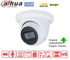(image for) DAHUA POE 8MP WDR Starlight Fixed Turret Network Camera 2.8mm