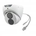 (image for) UNV 4MP IP Weatherproof IR Turret Camera with Built-in Mic and 2.8mm Fixed Lens (IPC3614SR3-ADF28KM-G)