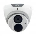 (image for) UNV 4MP IP Weatherproof IR Turret Camera with Built-in Mic and 2.8mm Fixed Lens (IPC3614SR3-ADF28KM-G)