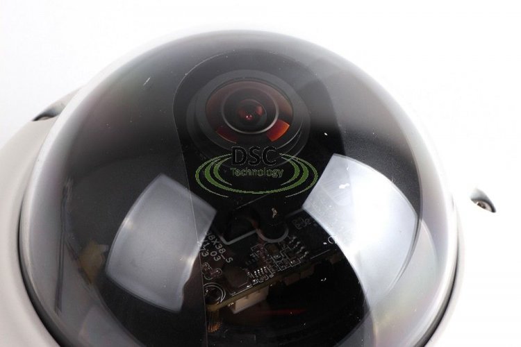 (image for) 3MP In/Outdoor fisheye Panoramic Security Dome camera PoE Onvif