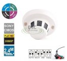 (image for) HD 1080P Hidden Camera Smoke Detector Covert 2.4MP 2.8mm Lens