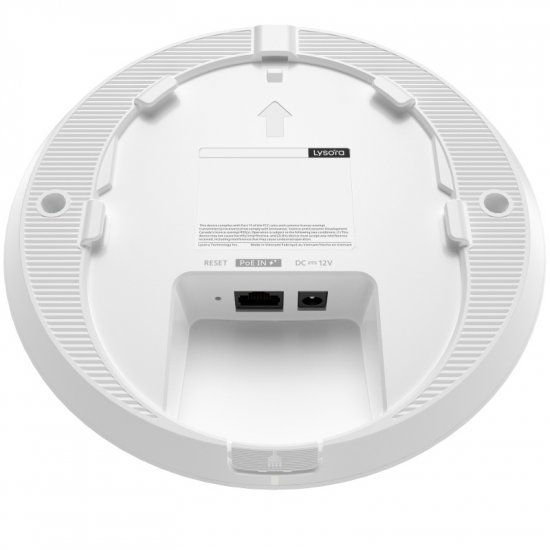 (image for) Lysora L6Lite Wi-Fi 6 AX1800 Dual-Band Gigabit Ceiling Mount Access Point NDAA