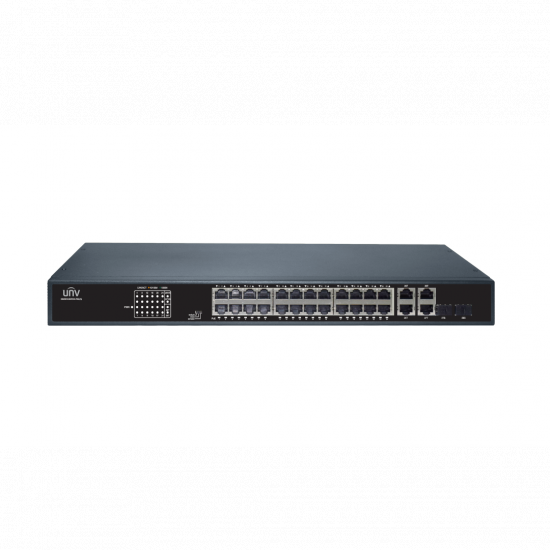 (image for) UNIVIEW NSW2010-26GT2GC-POE-IN Uniview 24 Port Gigabit POE Switch with 2 Gigabit Uplink