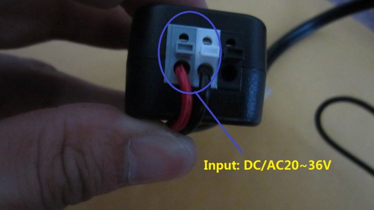 (image for) 20~36V AC to DC 12V Power Converter Transformer Box