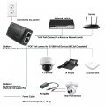 (image for) 48V/0.5A POE Power Supply Injector Ethernet Adapter PoE Wall Plug Injector for IP Voip Phones, Cameras and More(US Plug)