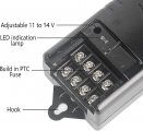 (image for) 110 Volt AC to 12 Volt 12V DC 5 Amp 5A 4-Channel Power Supply for CCTV Cameras UL Listed