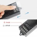(image for) 110 Volt AC to 12 Volt 12V DC 5 Amp 5A 4-Channel Power Supply for CCTV Cameras UL Listed