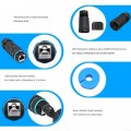 (image for) CAT6 CAT5e Inline Shielded Female RJ45 Outdoor Waterproof Cable Coupler