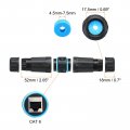 (image for) CAT6 CAT5e Inline Shielded Female RJ45 Outdoor Waterproof Cable Coupler