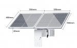 (image for) 40W Solar Panel Kit with 40A Battery, 12VDC 2.5A Output for Security Camera/4G/Wifi Camera
