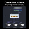 (image for) 4 Port Gigabit POE Repeater 100/1000M 1 to 3 PoE Extender with IEEE802.3af/at Plug&Play