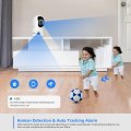 (image for) 4MP Dual Lens WiFi IP Camera Wired indoor CCTV PTZ Home Security Smart Camera