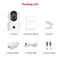(image for) 4MP Dual Lens WiFi IP Camera Wired indoor CCTV PTZ Home Security Smart Camera