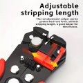 (image for) Wire Striper Cutter Stripper Crimper Pliers Adjustable Automatic Terminal Tool