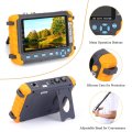 (image for) 5 Inch 4 in 1 CCTV Monitor Tester, Coaxial Analog Video CCTV Tester AHD/TVI/CVI/CVBS Coaxial Analog Video CCTV Tester, UTP/PTZ Cable Test UP to 8MP Analog Security Camera