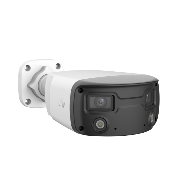 (image for) UNV 4MP Colorhunter Dual Lens IP Bullet Camera, 160 Degree