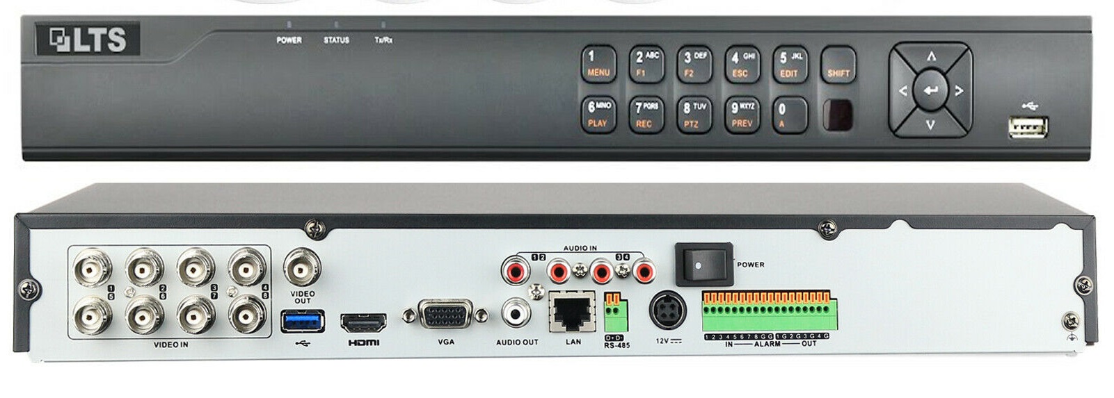 LTS LTD8508K-ST 8-Channel H.265+ HD-TVI Digital Video Recorder