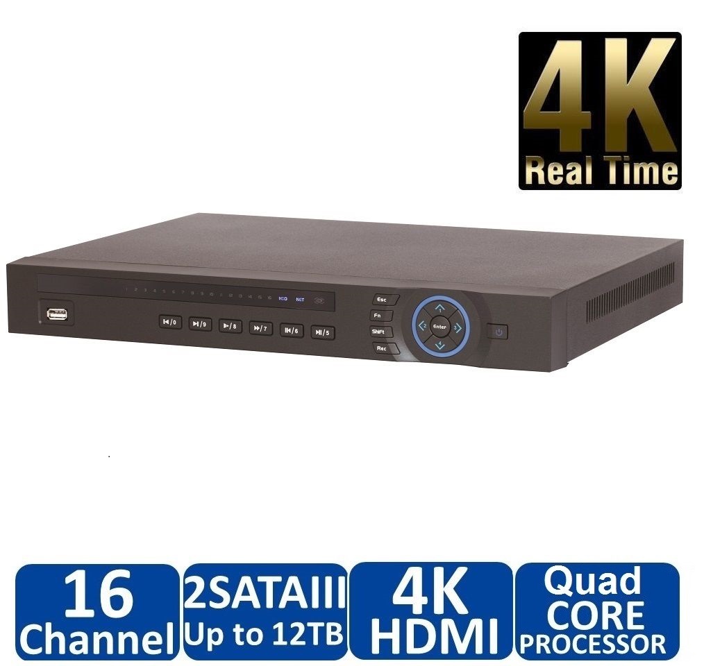 DAHUA 4K 16 Channel Network Video Recorder NVR4216-4KS2